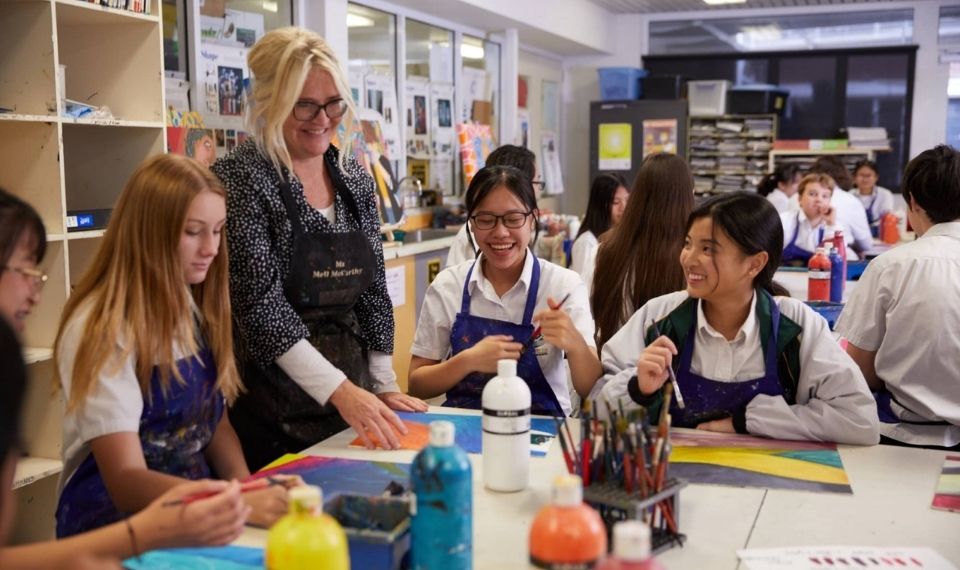 Học sinh có thể chọn các trường trung học để du học Úc từ lớp 12.