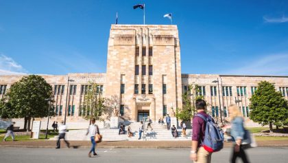 Đại học Queensland đứng thứ 3 tại Australia và thuộc Top 54 thế giới.