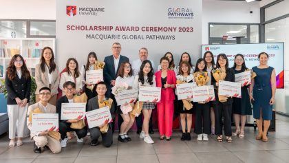 Đại học Macquarie trao học bổng 500,000 AUD cho sinh viên Global Pathways 