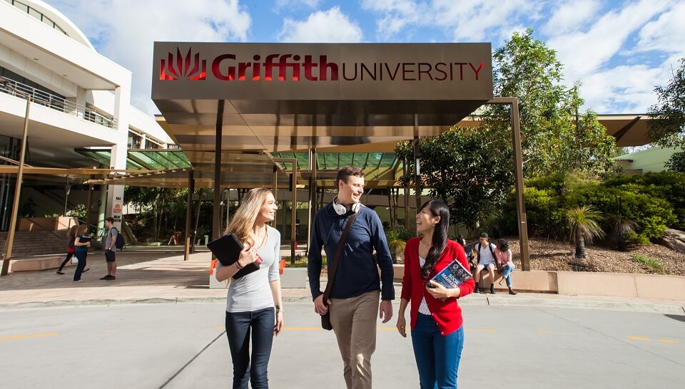 Đại học Griffith đào tạo hơn 200 ngành học thuộc nhiều lĩnh vực