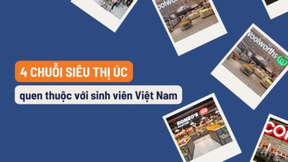 4 chuỗi siêu thị ở Úc quen thuộc với sinh viên Việt
