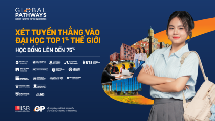 Global Pathways xét tuyển thẳng du học bậc cử nhân đến các Đại học Top 1% thế giới